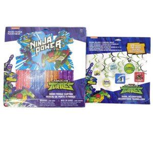 Teenage Mutant Ninja Turtles Party Decorations Lot